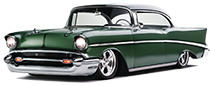 1955 - 1957 Chevy Belair, Nomad, 210