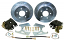 Rear Disc Brake Conversion, GM 10-12 Bolt, 11" Rotors, Plain Caliper