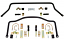 1973-87 Chevy, GMC Truck High Performance Front and Rear Sway Bar Set