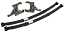1981-87 Chevy/GMC C10 Lowering Kit - 2.5" Front/4" Rear, 1" Rotor
