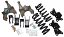 1989-1999 Chevy-GMC C3500 Deluxe Lowering Kit - 3"Front/4" Rear