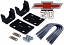 1967-72 Chevy C20 and GMC C25 Truck Rear Flip Kit, 6" drop
