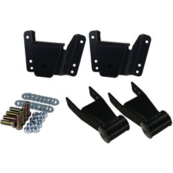 1973-87 Chevy C10 and GMC C15 Truck, Hanger and Shackle Kit, 4" drop