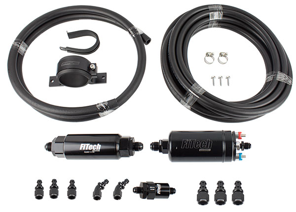 FiTech In-Line Frame Mount EFI Fuel Delivery Kit