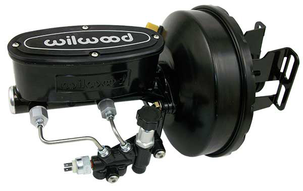 1955-57 Chevy BelAir Power Brake Booster Kit - Black Out Series