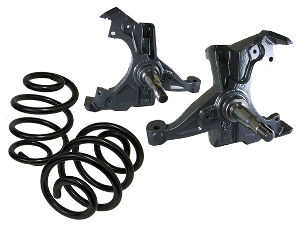 1960-62 Chevy/GMC C10 Deluxe Lowering Kit - 2.5" Front/4" Rear