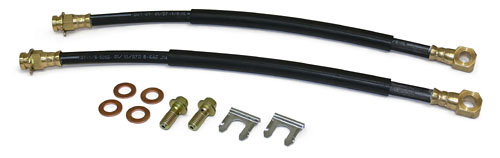Disc Brake Hose Set, Rear, Rubber Disc Brake Hose Set, Rear, Rubber