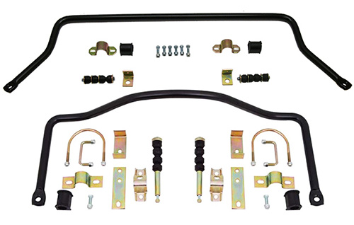 1966-72 Chevy, 1960-72 GMC Truck High Performance Front and Rear Sway Bar Set