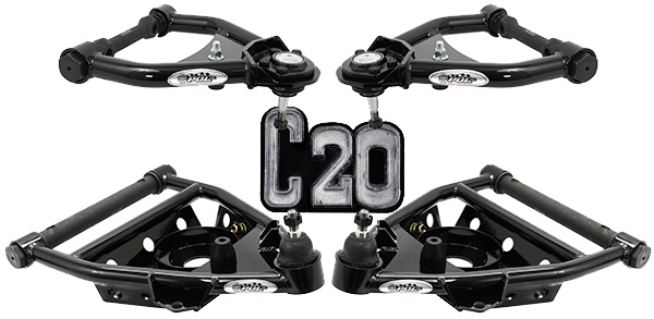 1971-91 Chevy / GMC C20 - C30 Truck Tubular Control Arm Set