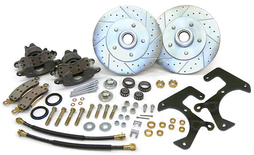 1957-64 Ford F100 Truck Front Disc Brake Conversion Wheel Kit