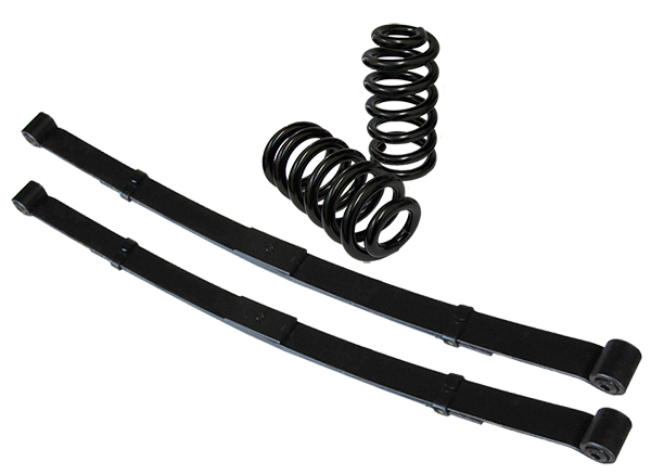 1963-72 Chevy/GMC C10 Lowering Kit - 2.5" Front Coil - 4" Rear Leaf Spring