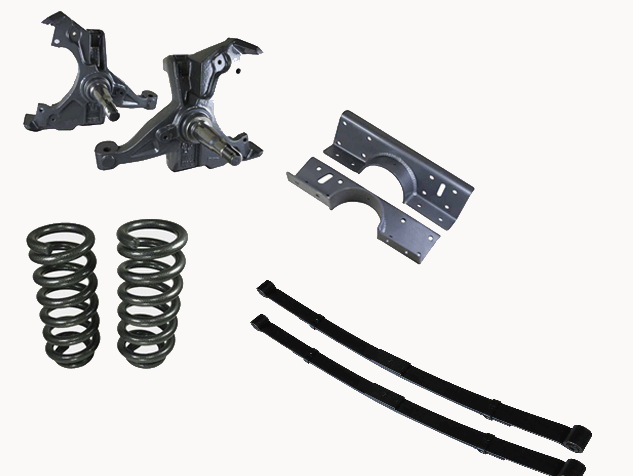 1988-98 Chevy C1500 Extended Cab Truck Deluxe Lowering Kit 1988-98 Chevy C1500 Extended Cab Truck Deluxe Lowering Kit