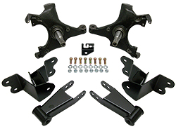 1988-98 Chevy-GMC C1500 Deluxe Lowering Kit - 2" Front / 4" Rear