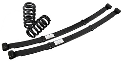 1973-87 Chevy C10 Lowering Kit - 2.5" Front Coil - 4" Rear Leaf Spring, 52" Leaf