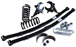 1982-04 Chevy S10 and GMC S15 Deluxe Lowering Kit, 4" Front, 6" Rear, Stage 3