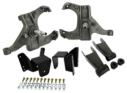 1981-87 Chevy/GMC C10 Lowering Kit - 2.5" Front/4" Rear, 1" Rotor