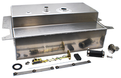 1953-56 Ford F100 Truck 19 Gallon Aluminum Gas Tank COMBO Kit