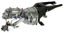 1947-53 Chevy Truck Firewall Mount Power Brake Booster Kit, Chrome