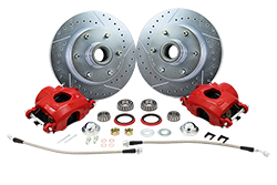 1960-70 Chevy C10 Truck Disc Brake Rotor Kit, 6 Lug