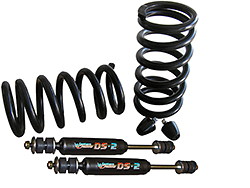 1949-51 Ford Car Deluxe Lowered Front Coil Spring and Shock Kit