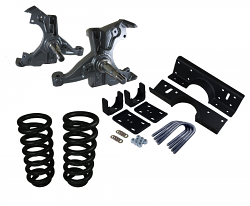 1973-87 Chevy/GMC C10 Deluxe Lowering Kit with 1 1/4" Rotor - 4" Front/6" Rear 