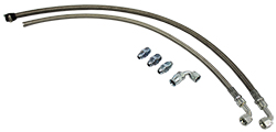 Power Steering Hose Kit, LS Pump, Stainless Steel