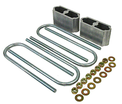 Lowering Block Kit, 2" wide Leaf Springs