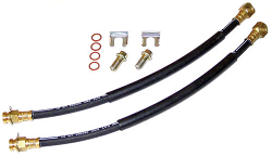 Disc Brake Conversion Brake Hose, Front, Rubber