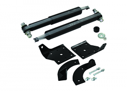1970-81 Chevy Camaro, Pontiac Firebird  Rear Shock Relocation Bracket Kit w/ Shocks