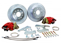 Rear Disc Brake Conversion, GM 10-12 Bolt, 11" Rotors