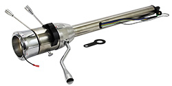 Universal Tilt Steering Column, Column Shift, Plain, Paintable