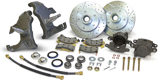 Drop Spindle Disc Brake Conversion, 1968-74 Chevy Nova