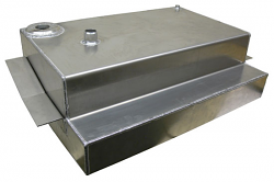 1973-87 Chevy Truck and GMC Truck C10, C15, Aluminum Fuel Tank, 19 Gallon, Bed Fill