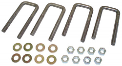 1955-59 Chevy Truck Leaf Spring Ubolt Set, Front