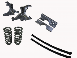 1988-98 Chevy C1500 Extended Cab Truck Deluxe Lowering Kit