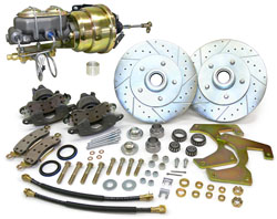 1947-55 Chevy Truck Front Power Disc Brake Conversion Kit, 5 x 4.75" Bolt Pattern