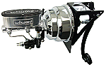 1948-52 Ford F100 Truck Wilwood Power Brake Booster Kit - Chrome - Firewall Mount
