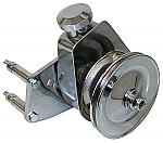 Power Steering Pump Kit - Small Block Ford 289 - 302 - 351W - Chrome