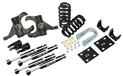 1973-87 Chevy C10 Complete Suspension Lowering Kit - Spindles / Flip Kit