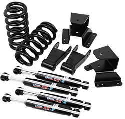 1973-87 Chevy C10 Complete Suspension Lowering Kit - Coil Spring / Flip Kit